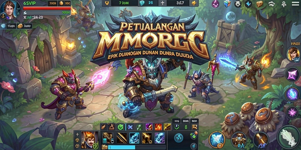 Screenshot gameplay 6SVIP yang menunjukkan pertarungan dinamis antar pemain.