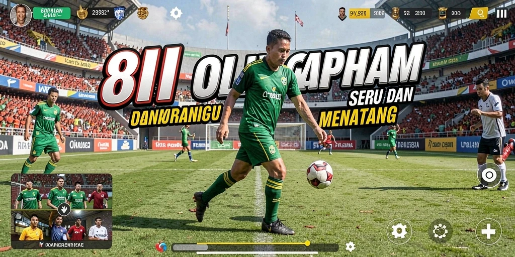 Tampilan gameplay dari 8II yang mendebarkan.