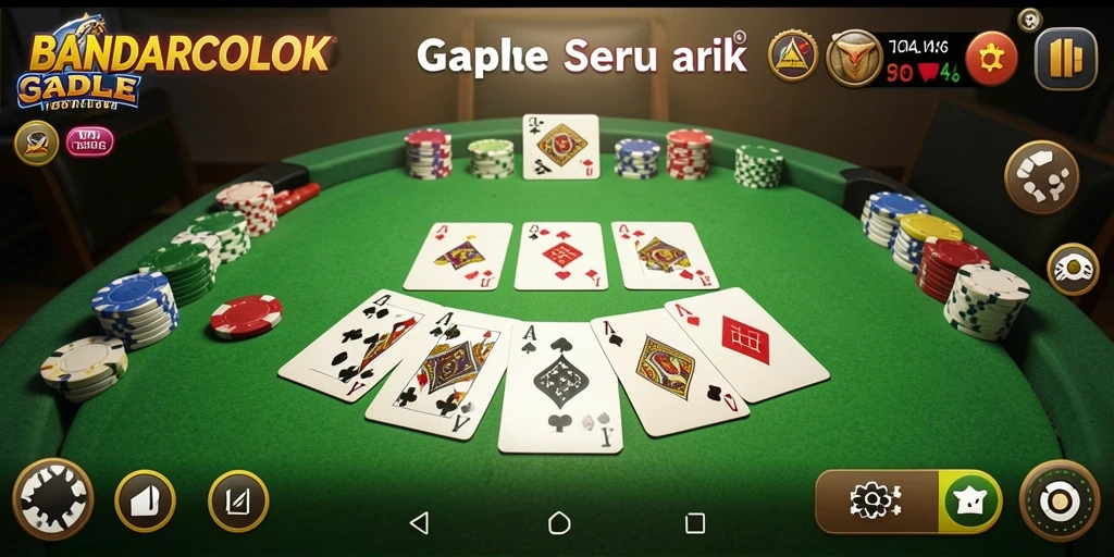 Tampilan gameplay seru dari BANDARCOLOK yang mengasyikkan.