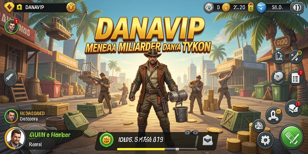 Gameplay seru dalam dunia Tycoon yang penuh tantangan.