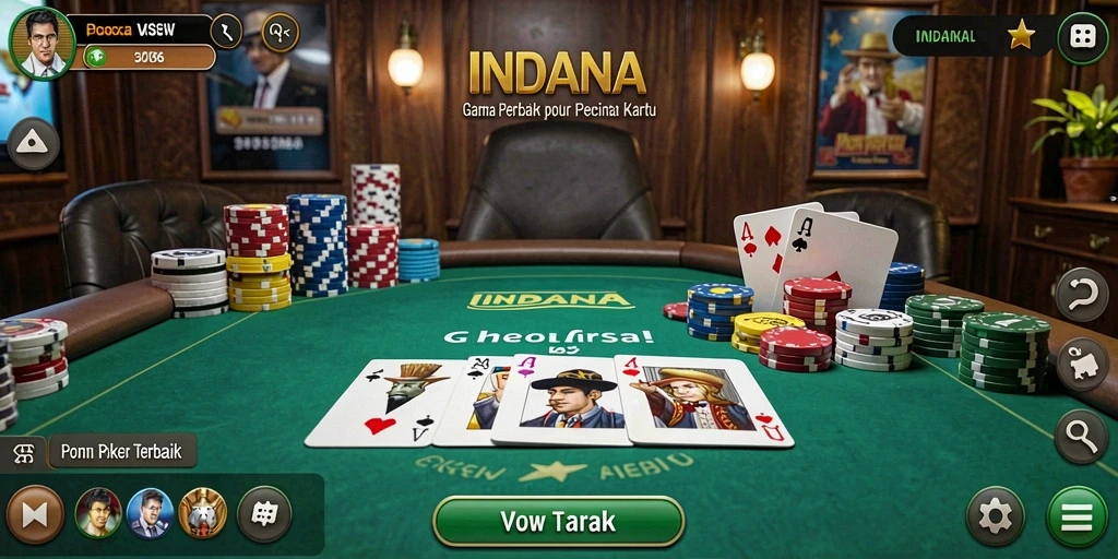 Tampilan gameplay INDAAA yang menegangkan dan seru.