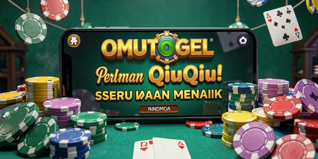 Tampilan menarik dari gameplay QiuQiu dalam OMUTOGEL.