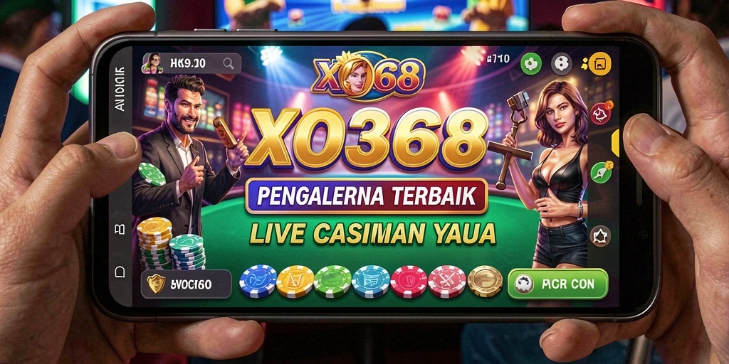 Tampilan gameplay Live Casino yang mendebarkan di XO368.